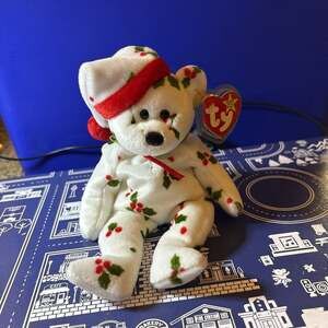 Ty Beanie Baby 1998 Holiday Teddy Bear